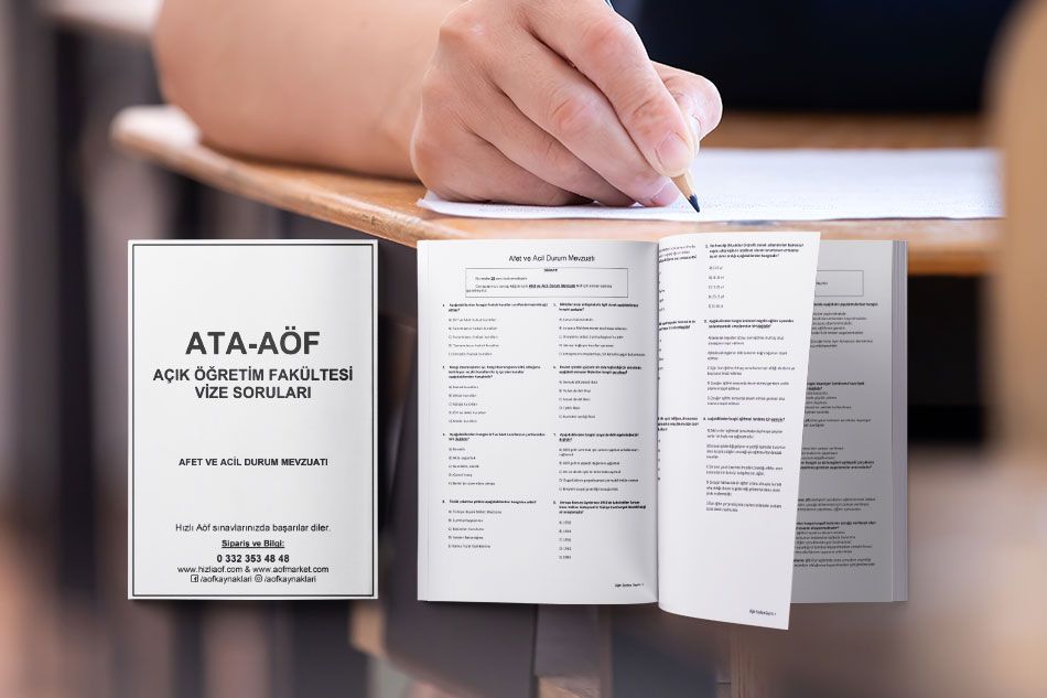 Ata Aöf Çıkmış Sorular ve Cevapları Ata Aöf Çıkmış Sorular ve Cevapları